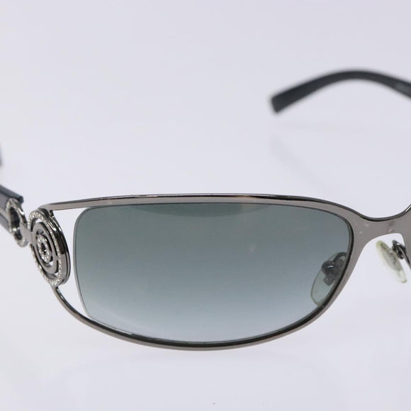 BVLGARI Sunglasses Metal Silver Auth BA5370