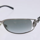 BVLGARI Sunglasses Metal Silver Auth BA5370-7