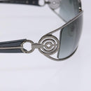 BVLGARI Sunglasses Metal Silver Auth BA5370-8