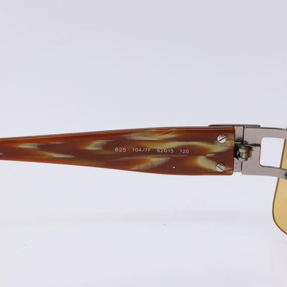 BVLGARI Sunglasses Plastic Brown Auth BA5371