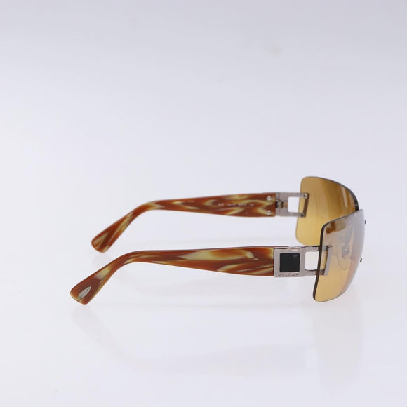 BVLGARI Sunglasses Plastic Brown Auth BA5371