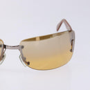 BVLGARI Sunglasses Plastic Brown Auth BA5371-7