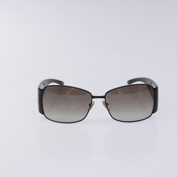 VERSACE Sunglasses Plastic Black Auth BA5372