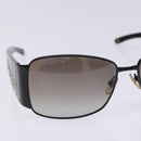 VERSACE Sunglasses Plastic Black Auth BA5372-5