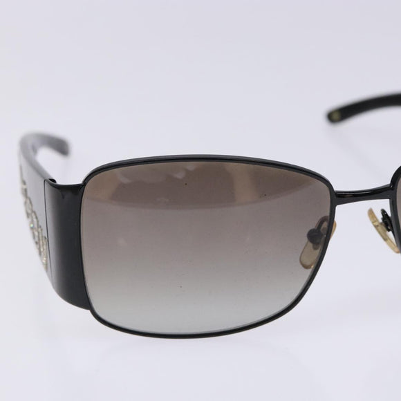 VERSACE Sunglasses Plastic Black Auth BA5372