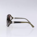 GUCCI Sunglasses Plastic Brown Auth BA5374-4