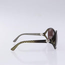 GUCCI Sunglasses Plastic Brown Auth BA5374-5
