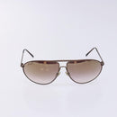 GUCCI Sunglasses Metal Brown Auth BA5375-2