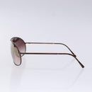 GUCCI Sunglasses Metal Brown Auth BA5375-4