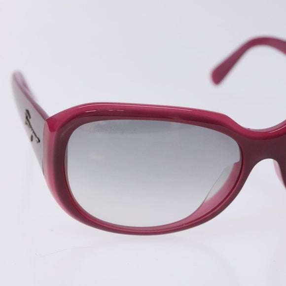 Salvatore Ferragamo Sunglasses Plastic Purple Auth BA5377