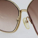 Chloe Sunglasses Plastic Gold Auth BA5378-9