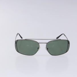 PRADA Sunglasses Metal Silver Auth BA5379 - 0