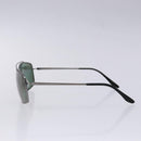 PRADA Sunglasses Metal Silver Auth BA5379-4