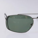 PRADA Sunglasses Metal Silver Auth BA5379-6