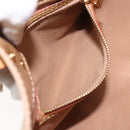 LOUIS VUITTON Monogram Vernis Reade PM Hand Bag Noisette M91334 LV Auth BA538-20