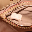 LOUIS VUITTON Monogram Vernis Reade PM Hand Bag Noisette M91334 LV Auth BA538-12