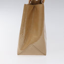 LOUIS VUITTON Monogram Vernis Reade PM Hand Bag Noisette M91334 LV Auth BA538-4