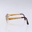 SAINT LAURENT Sunglasses Metal Gold Auth BA5381-4