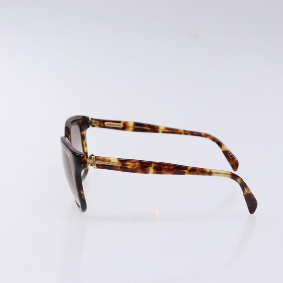 GUCCI Sunglasses Plastic Brown Auth BA5382
