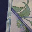 HERMES Carre 90 Scarf ""GIVERNY"" Silk Blue Auth BA5386-12