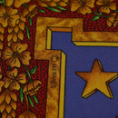 HERMES Carre 90 Scarf ""CARPE DIEM"" Silk Navy Auth BA5387-11