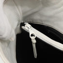 BALLY Quilted Shoulder Bag Leather White Gold Auth BA5391-20