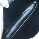 BALLY Quilted Shoulder Bag Leather White Gold Auth BA5391-9