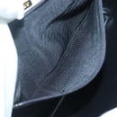 BALLY Quilted Shoulder Bag Leather White Gold Auth BA5391-10