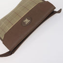 Burberrys Dior Honeycomb Nova Check Bag Canvas 2Set Beige Black Auth BA5392-12