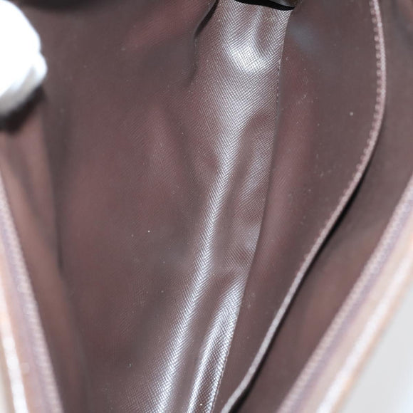 Burberrys Dior Honeycomb Nova Check Bag Canvas 2Set Beige Black Auth BA5392