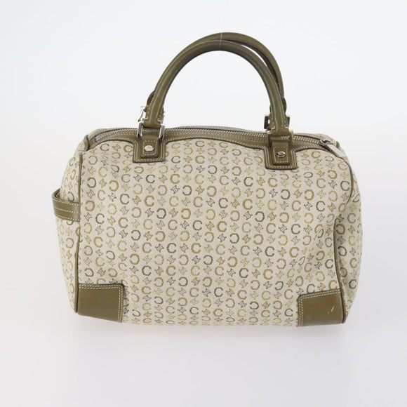 BALLY Celine PRADA C Macadam Bag Nylon Enamel 3Set Beige Khaki black Auth BA5394