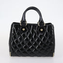 BALLY Celine PRADA C Macadam Bag Nylon Enamel 3Set Beige Khaki black Auth BA5394-16