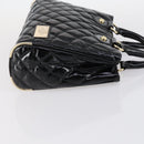 BALLY Celine PRADA C Macadam Bag Nylon Enamel 3Set Beige Khaki black Auth BA5394-17