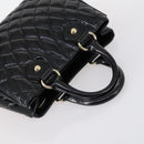 BALLY Celine PRADA C Macadam Bag Nylon Enamel 3Set Beige Khaki black Auth BA5394-18