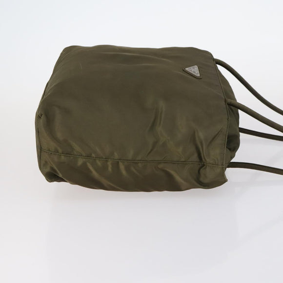 BALLY Celine PRADA C Macadam Bag Nylon Enamel 3Set Beige Khaki black Auth BA5394