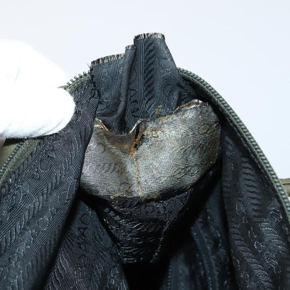 BALLY Celine PRADA C Macadam Bag Nylon Enamel 3Set Beige Khaki black Auth BA5394