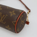 LOUIS VUITTON Monogram Papillon Pouch Vintage LV Auth BA5396-14