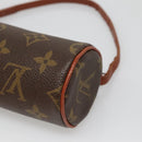 LOUIS VUITTON Monogram Papillon Pouch Vintage LV Auth BA5396-16