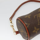 LOUIS VUITTON Monogram Papillon Pouch Vintage LV Auth BA5396-17