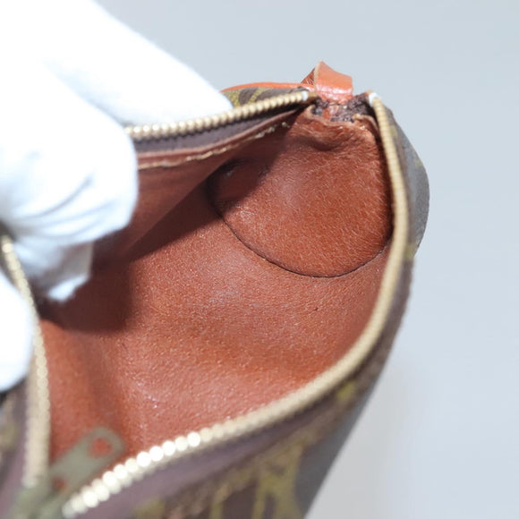 LOUIS VUITTON Monogram Papillon Pouch Vintage LV Auth BA5396