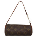 LOUIS VUITTON Monogram Papillon Pouch Vintage LV Auth BA5396-13