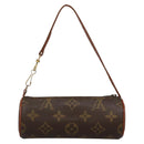 LOUIS VUITTON Monogram Papillon Pouch Vintage LV Auth BA5396-2