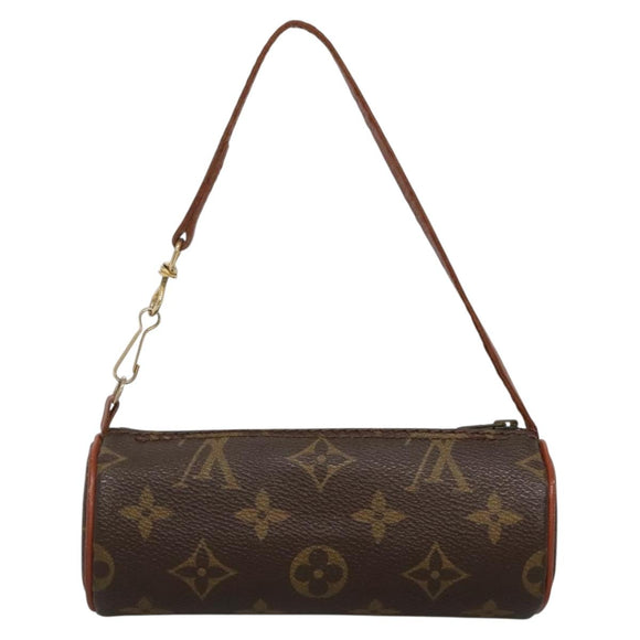 LOUIS VUITTON Monogram Papillon Pouch Vintage LV Auth BA5396