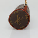 LOUIS VUITTON Monogram Papillon Pouch Vintage LV Auth BA5396-4
