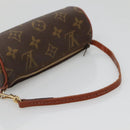 LOUIS VUITTON Monogram Papillon Pouch Vintage LV Auth BA5396-7