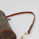 LOUIS VUITTON Monogram Papillon Pouch Vintage LV Auth BA5396-8