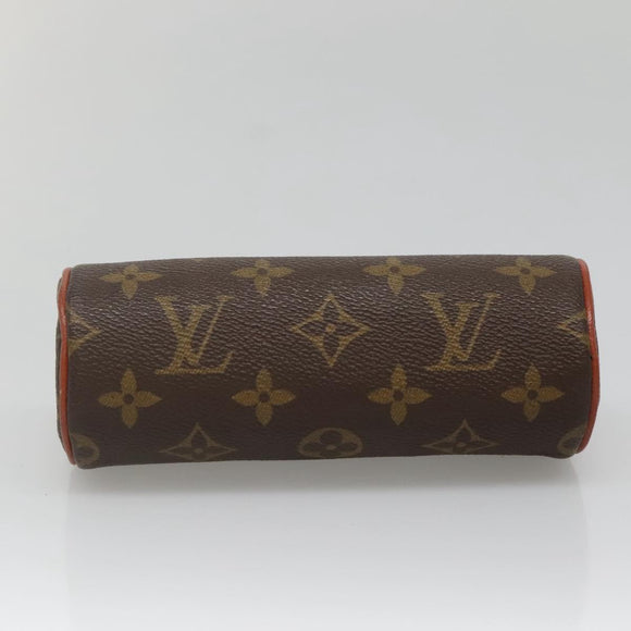 LOUIS VUITTON Monogram Papillon Pouch Vintage LV Auth BA5396