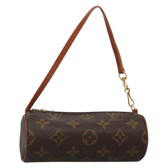 LOUIS VUITTON Monogram Papillon Pouch LV Auth BA5397