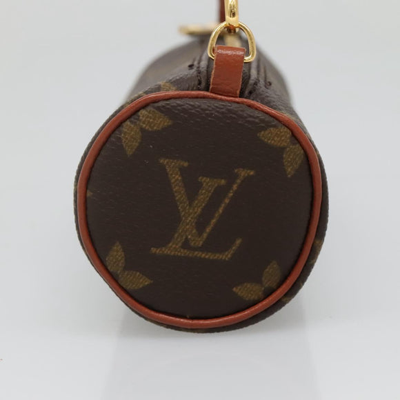 LOUIS VUITTON Monogram Papillon Pouch LV Auth BA5397
