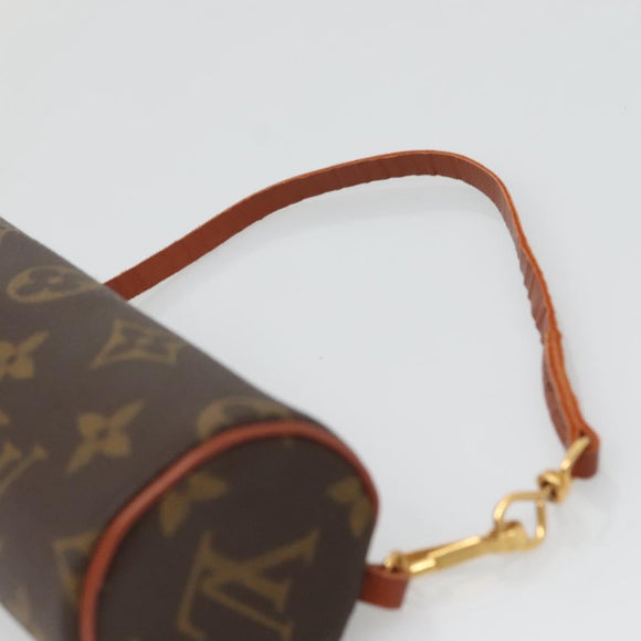 LOUIS VUITTON Monogram Papillon Pouch LV Auth BA5397